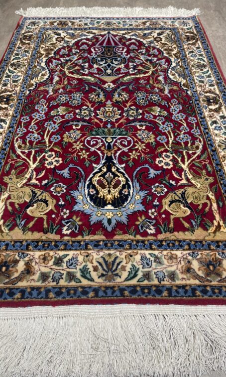 Isfahan Seide 0,68 x 1,08 cm