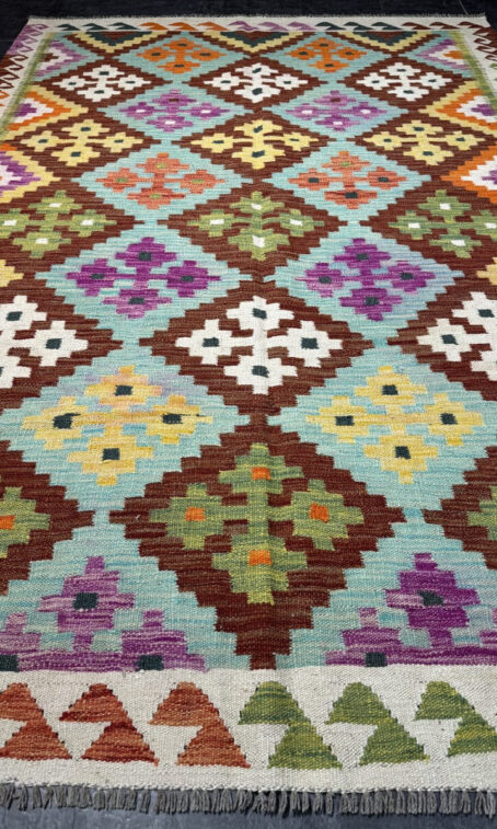 Afghan Kelim Teppich 245×167 cm