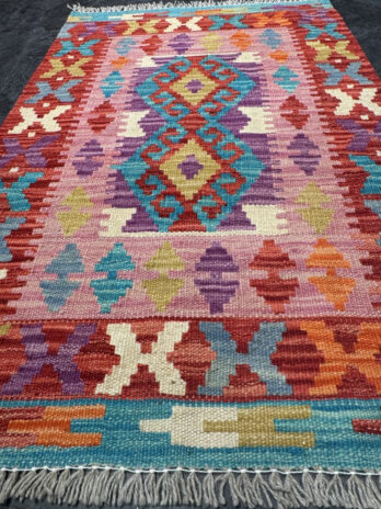 Afghan Kelim Teppich 87×60 cm