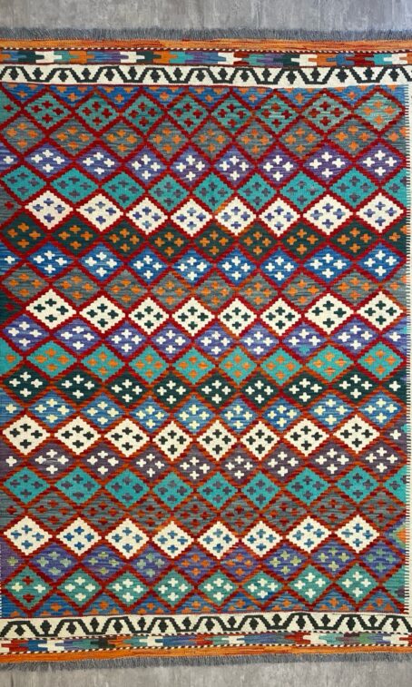 Afghan Kelim 198 x 150 cm